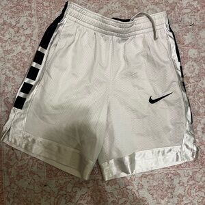 Nike Black and White Dri-FIT Basketball Shorts